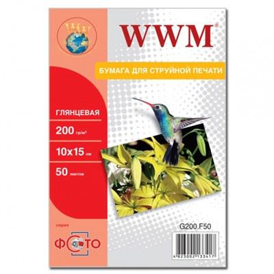 Бумага 10x15  WWM (G200.F50) G200.F50