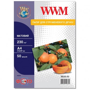 Бумага A4  WWM (M230.50) M230.50