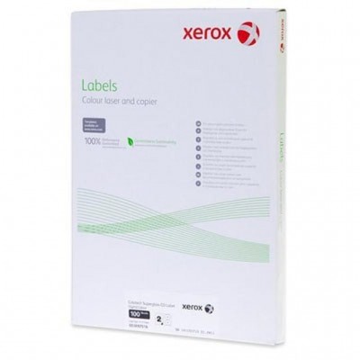 Бумага A4  XEROX Labels2UP (squared) 210x148mm (003R97401) 003R97401