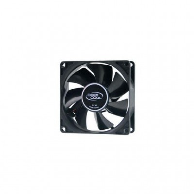 Вентилятор  80мм Deepcool XFAN 80 80*80*25мм, Sleeve, 1800RPM, чорний пластик XFAN80