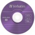 Диск DVD+R  W Verbatim 4.7Gb 4x SlimCase 5шт Color (43297) 43 297