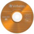 Диск DVD+R  W Verbatim 4.7Gb 4x SlimCase 5шт Color (43297) 43 297