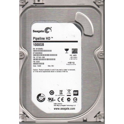 Жорсткий диск 1Tb Seagate ST1000VM002 5900rpm 64MB Тихий HDD, HDD для медиацентров 