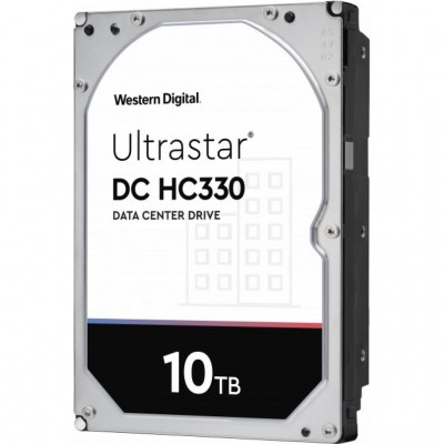 Жорсткий диск 3.5" 10TB Western Digital (0B42266 / WUS721010ALE6L4) 10 TB, 7200 об/хв, 256 MB, SATA III, Ultrastar, напрацювання на відмову 2 млн. годин, HDD для серверів 60 міс.