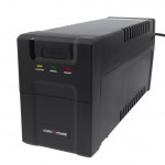ДБЖ LogicPower 600VA-P, Lin.int., AVR, 2xевро, пластик