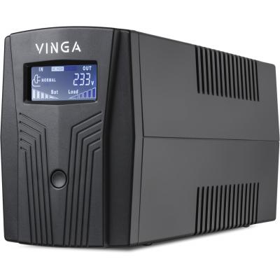 ДБЖ Vinga LCD 1200VA plastic case (VPC-1200P)