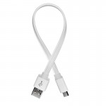 Кабель USB 2.0 AM to Micro 5P 0.25м White ColorWay (CW-CBUM-MUM25W)
