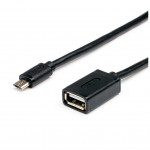 Кабель USB 80cm AF -> Micro 5P OTG Atcom 16028