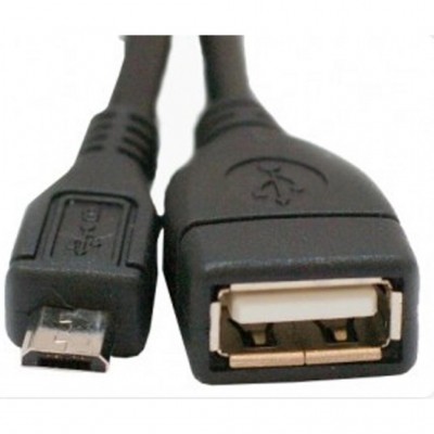 Кабель USB 80cm AF -> Micro 5P OTG Atcom 16028