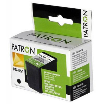 Картридж EPSON  PATRON Stylus Color 740/760/800/850/860/1160(PN-051)BLACK (CI-EPS-T051150-B-PN) CIEPST051150BPN