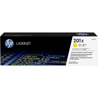 Картридж HP  CLJ 201X Yellow (CF402X) CF402X