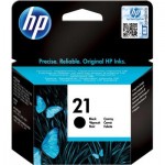 Картридж HP NO.21 DJ3920/3940 F 380, PSC1410 black C9351AE