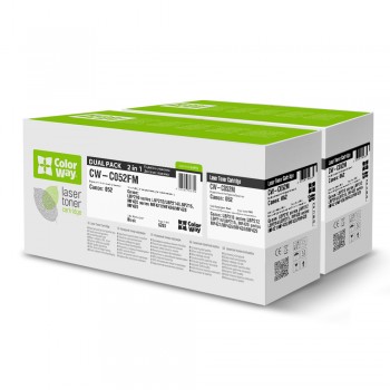Картридж для CANON 052 DUAL PACK (CW-C052FM) Colorway