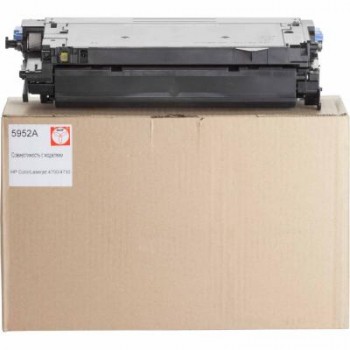 Картридж для HP CLJ 4700 аналог Q5952A Yellow (KT-Q5952A) BASF
