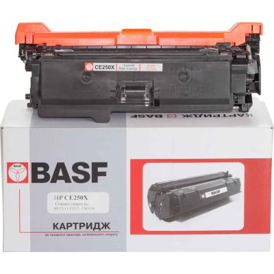 Картридж для HP CLJ CM3530/CP3525 аналог CE250X Black (KT-CE250X) BASF