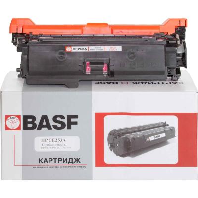 Картридж для HP CLJ CM3530/CP3525 аналог CE253A Magenta (KT-CE253A) BASF