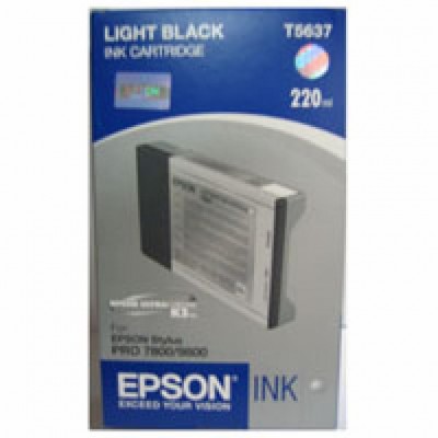 Картридж оригинал. струйн. EPSON  StPro 7800/ 7880/ 9800/ 9880 light black, 220мл. C13T603700