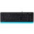 Клавіатура A4Tech FK10 Black/Blue USB