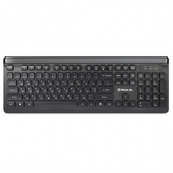 Клавіатура REAL-EL Comfort 7085 Black USB