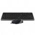 Комплект (клавіатура, миша) A4Tech F1010 Black/Grey USB