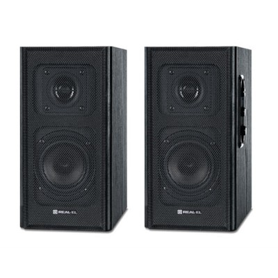 Акустична система REAL-EL S-250 Black 65 – 20 000 Гц Вт 20 (10 + 10)