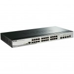 Комутатор D-Link DGS-1510-28X 24x1GE, 4xSFP+, стекируемый, SmartPro