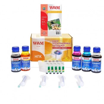 Комплект перезаправних картриджів Epson  WWM C110/ Office T30/ TX510FN (RC.T073H) RC.T073H