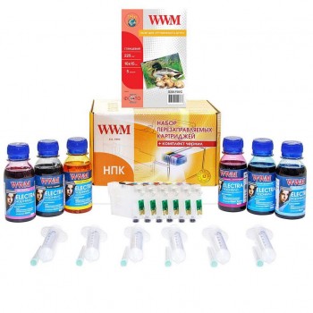Комплект перезаправних картриджів Epson  WWM P50/ PX660/ 720WD/ 820FWD+ELECTRA (RC.T080U) RC.T080U