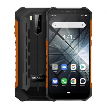 Мобільний телефон Ulefone Armor X3 (IP68, 2/32Gb, 3G) Black-Orange (6937748733409)