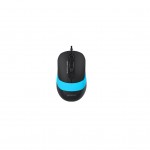 Миша A4Tech FM10 Black/Blue USB