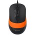 Миша A4Tech FM10 Black/Orange USB
