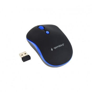 Миша Gembird MUSW-4B-03-B Black/Blue USB