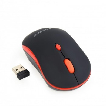 Миша Gembird MUSW-4B-03-R Black/Red USB