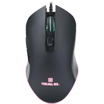 Миша REAL-EL RM-550 Black USB  
