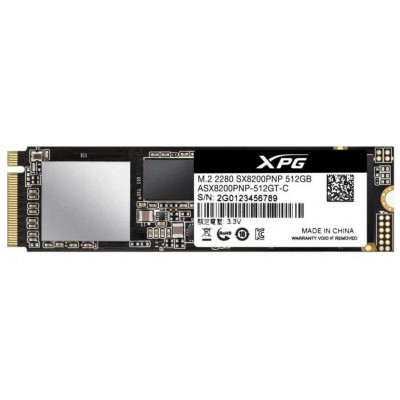 SSD M.2 2280 512GB ADATA (ASX8200PNP-512GT-C)