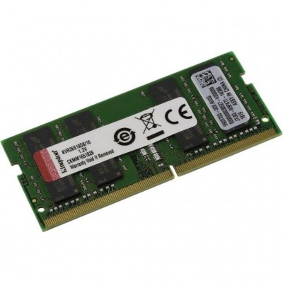 Память KINGSTON DDR4 2666 16GB, SO-DIMM (KVR26S19D8/16) (KVR26S19D8/16)