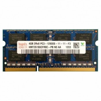 Память для ноутбуков SO-DIMM 4GB/1600 DDR3 Hynix (HMT351S6CFR8C-PB)