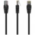 Патч-корд UTP 5e  0.5m  Cablexpert (PP12-0.5M/BK) PP120.5M/BK