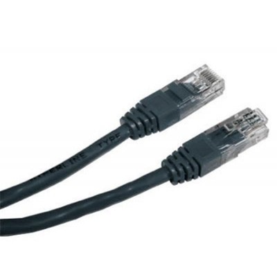 Патч-корд UTP 5e  1м  Cablexpert (PP12-1M/BK) PP121M/BK