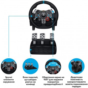 Руль Logitech G29 Driving Force (941-000112)