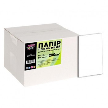Фотобумага NewTone глянцевая 200г/м2 10х15см 500л (G200.F500N)