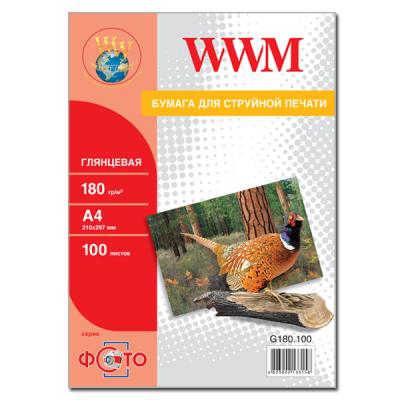 Фотобумага WWM A4 (G180.100)