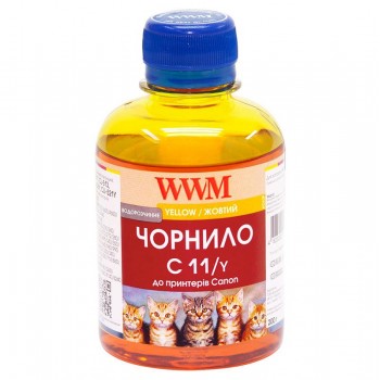 Чернила CANON C11/Y CL-511/513/CLI521C (Yellow) (200 ml)    WWM