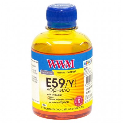 Чернила Epson  WWM StPro 7700/ 9700/ / R2400 Yellow (E59/ Y) 200 г E59/Y