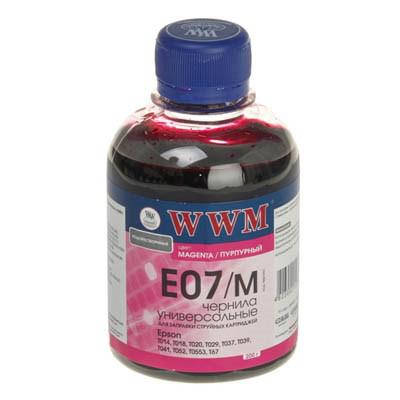 Чернила Epson  WWM Stylus Universal (E07/ M) Magenta 200 г (Stylus Color 660/ 670/ 1160) E07/M