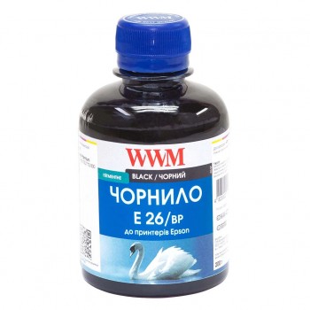 Чернила Epson  WWM XP-600/ XP-605/ XP-7005 (Black Pigment) (E26/ BP) 200 г E26/BP