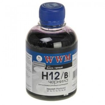 Чернила HP  WWM №10/ 13/ 14/ 82 (Black) (H12/ B) 200 г H12/B