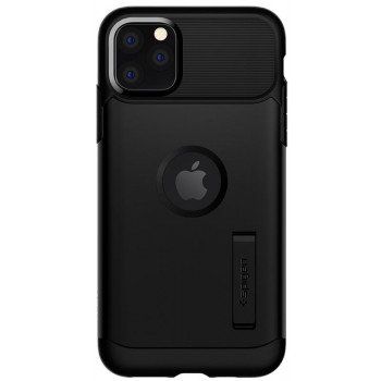 Чехол iPhone 11 Pro Slim Armor, Black (077CS27099) Spigen
