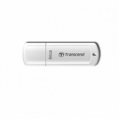 USB флеш  64Gb Transcend JetFlash 370 (TS64GJF370) 64 Гбайта, пластик, білий