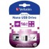USB флеш 16GB Store 'n' Stay Nano Black USB 2.0 Verbatim (97464)